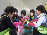 군위희망사랑봉사회, 석산리 경로당 자장면 봉사