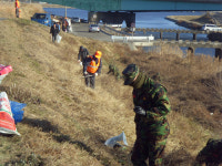 포항 연일읍사무소, 잡초제거·하천정화 활동