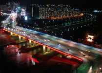 강창교·이락서당 야경 대구 랜드마크로