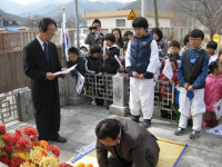 청도군 방지초 문명분교 순국선열 추모제 봉행