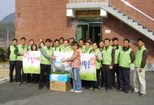 도교육청 교육시설과, 성가요양원 방문 봉사활동