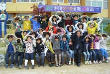 포항 영흥초교 “대통령 할아버지 고마워요”