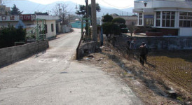 경주 외동읍 모화리 일대 도로확장 시급