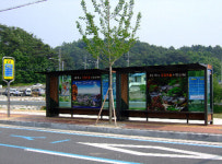 안동시 오지마을 버스승강장 새단장 호응