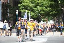 대구대 국토대장정단 서울~대구스타디움 350km 종주