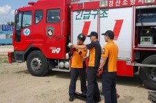 경산소방서 119구조대, 총기류 조작훈련