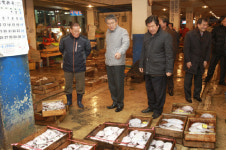 박승호 시장,  죽도시장을 전국 명품시장으로