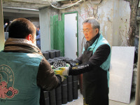 건보 대구수성지사 건이강이봉사단, 연탄배달