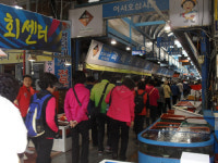 포항 죽도시장, 전국 관광객 필수코스 급부상
