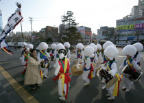 날뫼북춤 보존회, 전통 지신밟기 행사