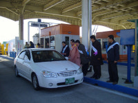 상주시 화서면·화서IC영업소, 곶감 나눠주기 행사