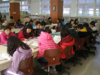 포항 두호초, 방학동안 도서관 운영