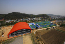 구미 금오테니스장 완공