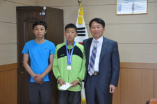 고령 쌍림초 김민곤군 태권도 은메달