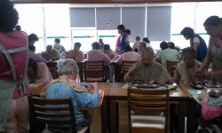 경주 현곡면 바르게살기위, 노인시설에 자장면 제공