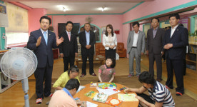 포항시의회 신임의장단 장애인단체 집중 방문