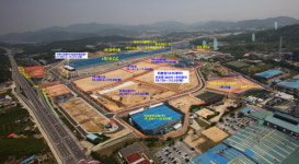 김천1일반산단 지원시설용지 9필지 매각