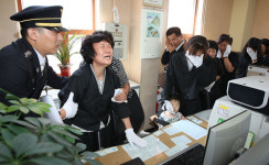 순직 서명갑 소방장 눈물의 영결식