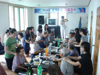 경주 서라벌여중 학부모회, 자녀와 함께 경로행사