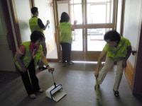 경북도교육청 체육건강과, 칠곡군립요양병원 방문