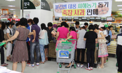 하나로클럽 포항점, 죽장면 낙과 팔아주기 운동