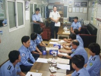 포항 학산파출소, 강력범죄 대응 간담회