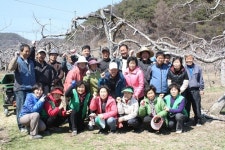 수확의 기쁨 함께 나누며 새마을정신 고취