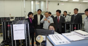 이인선 경북도 정무부지사, 구미 (주)도양테크 방문