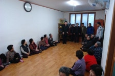 청송署, 경로당·시각장애센터 등 방문