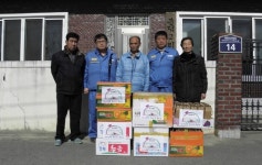 (주)장원, 포항시 문덕2리 자매마을 방문