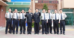김영환 안동경찰서장, 태화파출소 치안센터 초도방문