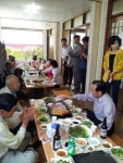 구미 비산동생활체육회, 식사대접