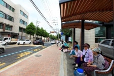 울진읍내 시내버스 승강장 새 단장