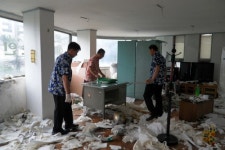 포항 동해면, 경로당 노후시설 정비 봉사활동