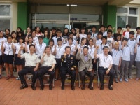 김귀찬 경북경찰청장, 모교 예천 지보중 방문