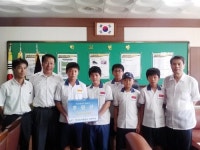 농어촌公 경주지사, 안강중 저소득층 후원금 전달