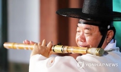 대금 명인 이생강의 환상적인 무대