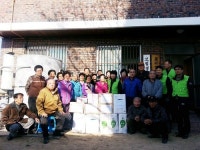 경주교육지원청, 동천경로당에 생필품 전달