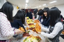 울릉고 봉사동아리 사람향기, 김장 담그기 봉사활동