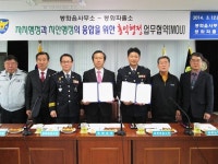 봉화읍-봉화파출소, 홍익행정 MOU체결