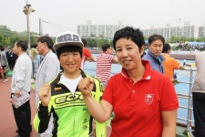 안동 길주초 김경서, 인라인롤러 2관왕