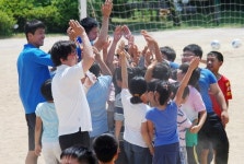 상주, 백원초서 롤보다 축구… 행사