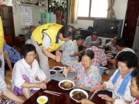 포항시 남구청 자원봉사단, 경로당 위문 공연