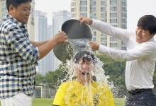 권영진 대구시장도 얼음물 샤워