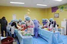 영주자인병원, 사랑의 김치 나누기