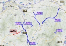 경북도 청도 풍각∼화양간 도로 건설공사 개통