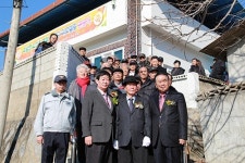 상주 외남면 노인회 분회 경로당 리모델링 준공식