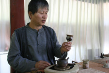 문경전통찻사발축제 화제의 도예인 오순택씨, 5년째 외진 곳 전시 자처