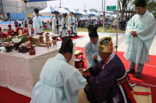 신라 압량군주 김유신 장군·화랑 위업 기려