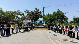 상주시 청리면, 지표석 제막식 가져